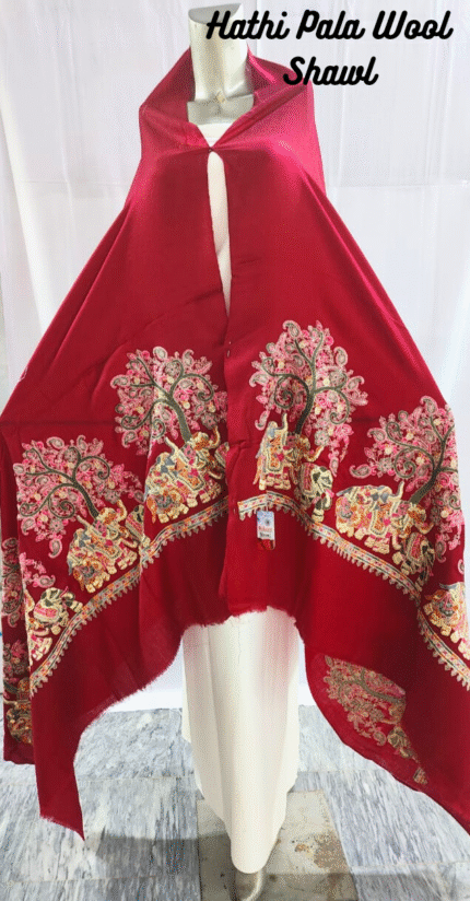 Hathi Pala Wool Shawl