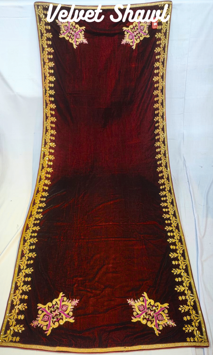 Velvet Shawl - Image 1