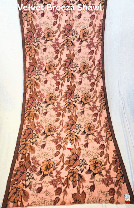 Velvet Bareeza Shawl